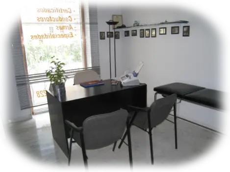 Consulta del centro con la señalización de servicios